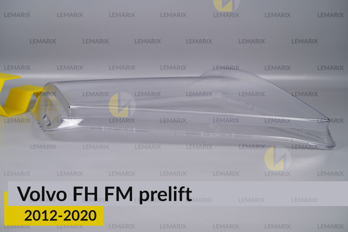 Скло фари Volvo FH FM (2012-2020) дорест ліве