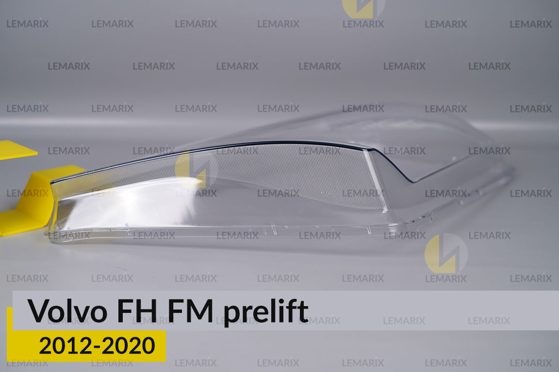 Скло фари Volvo FH FM (2012-2020) дорест ліве