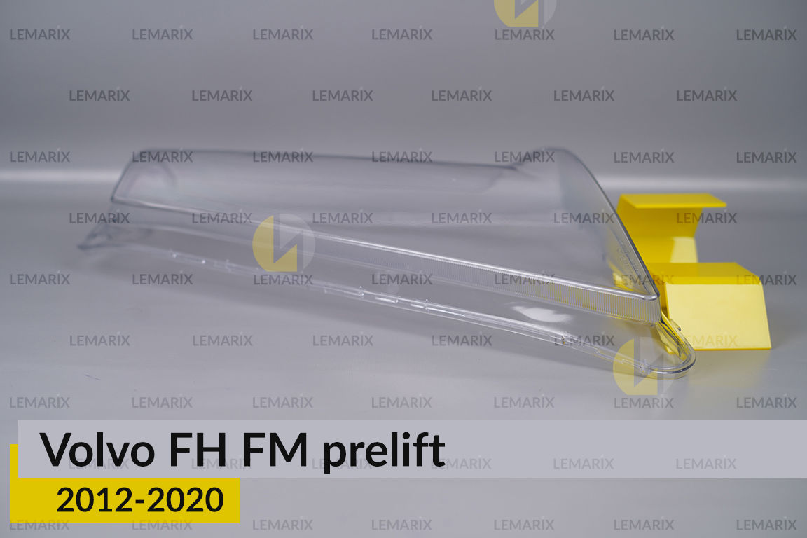 Скло фари Volvo FH FM (2012-2020) дорест ліве