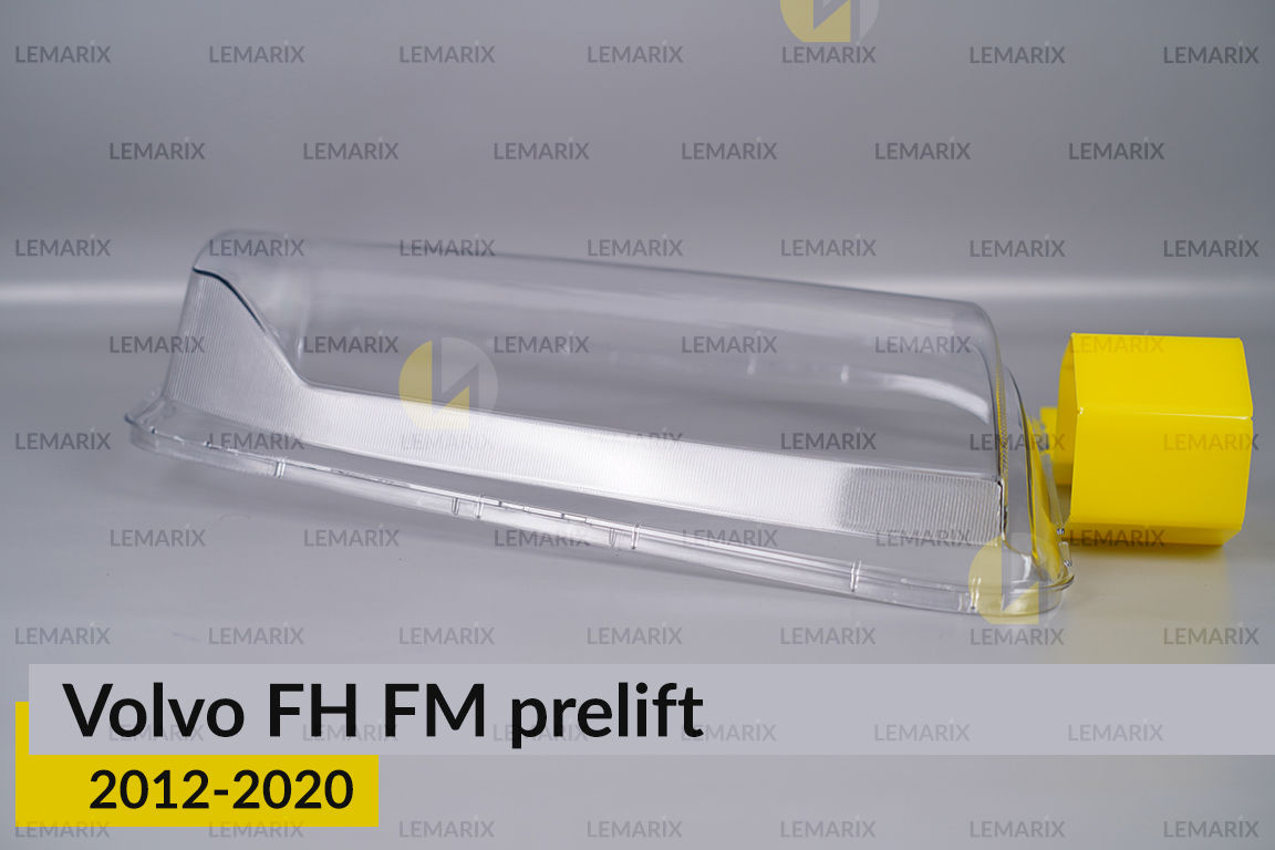 Скло фари Volvo FH FM (2012-2020) дорест ліве