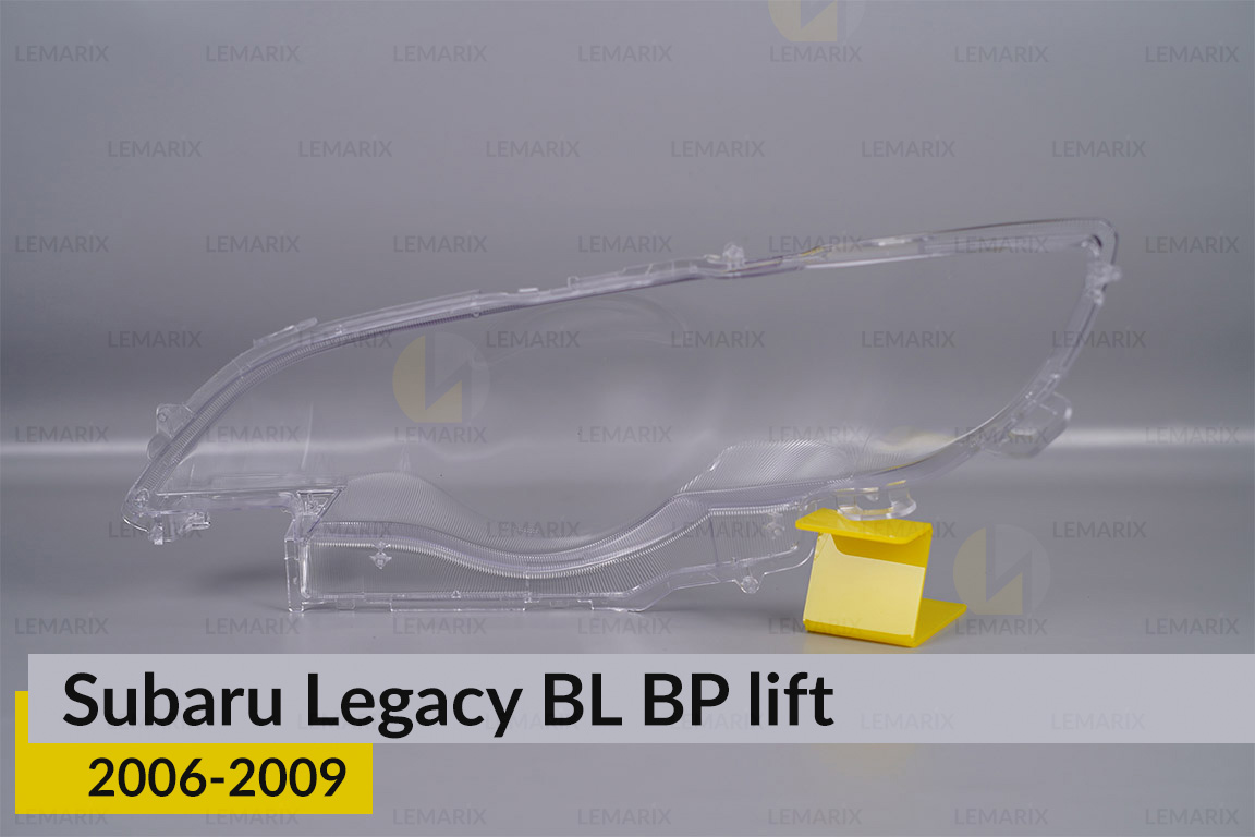 Скло фари Subaru Outback BL BP (2006-2009) рест під омивач праве