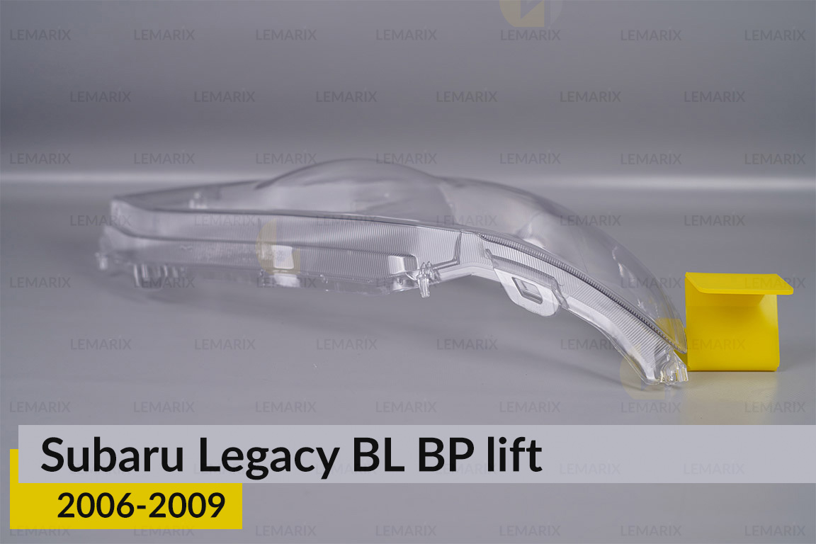 Скло фари Subaru Outback BL BP (2006-2009) рест під омивач праве