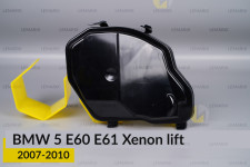 Кришка ковпак заглушка фари BMW 5 E60 E61 Xenon (2007-2010) рест ліва