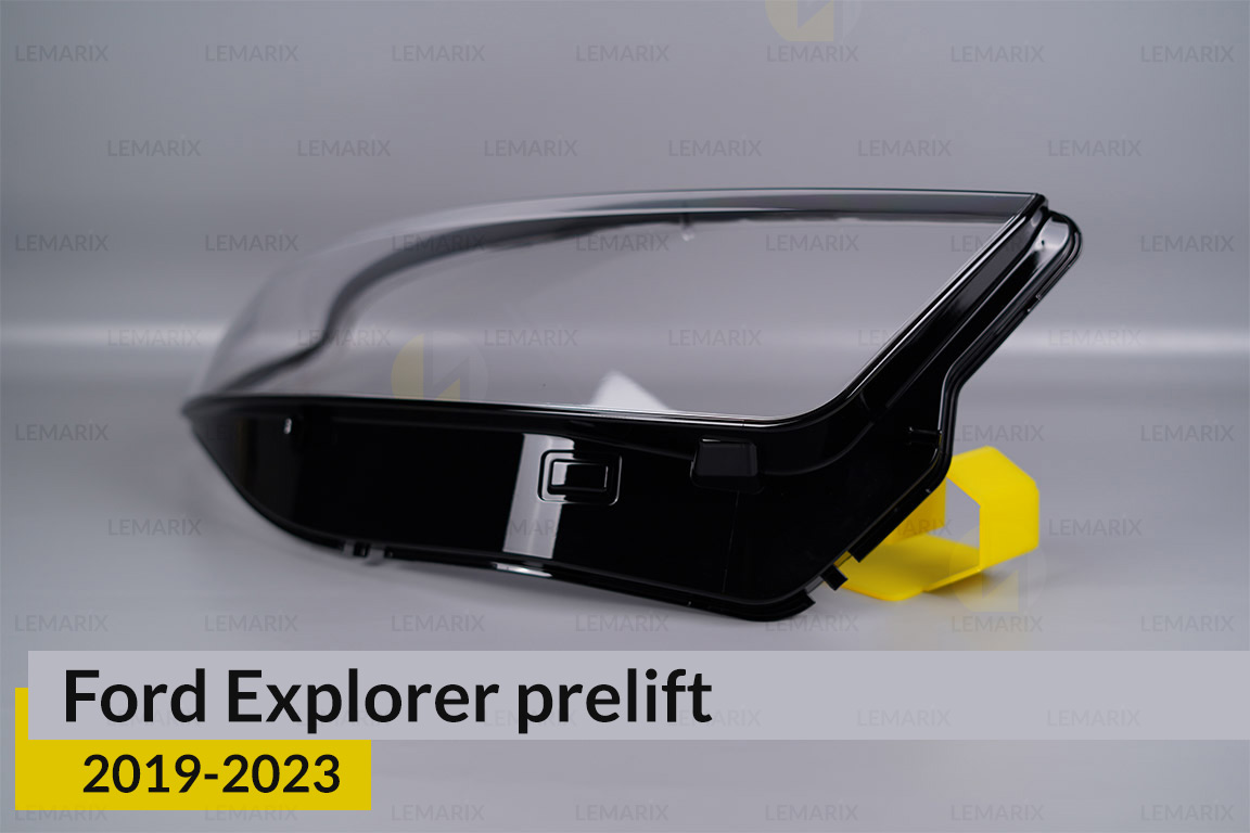 Скло фари Ford Explorer (2019-2024) дорест праве