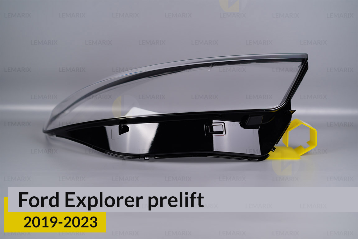 Скло фари Ford Explorer (2019-2025) дорест праве