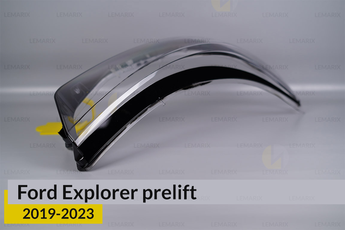 Скло фари Ford Explorer (2019-2025) дорест праве
