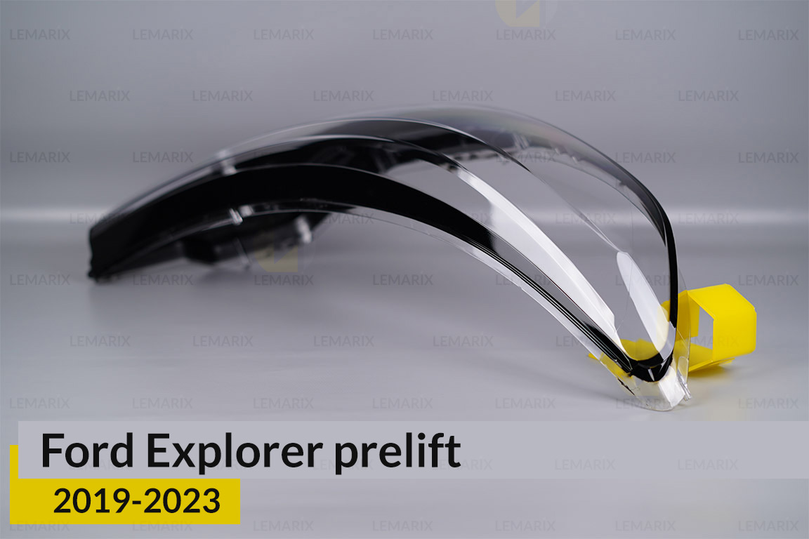 Скло фари Ford Explorer (2019-2025) дорест праве