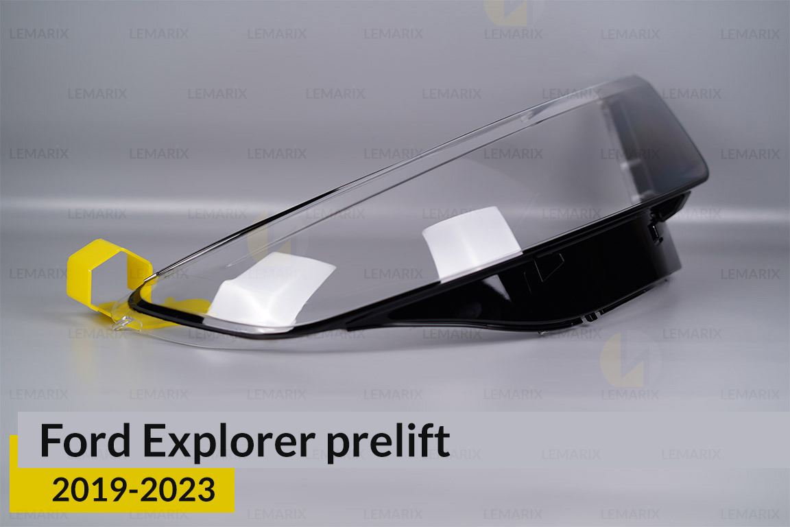 Скло фари Ford Explorer (2019-2025) дорест праве