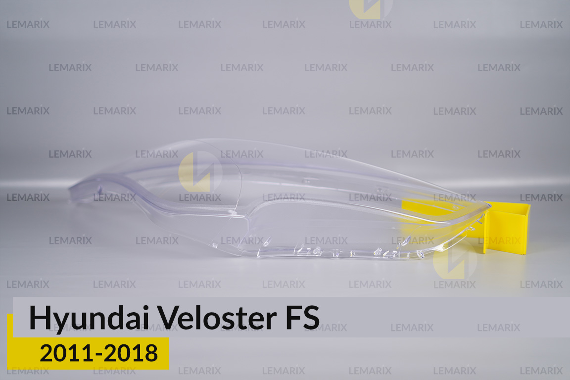 Скло фари Hyundai Veloster FS (2011-2018) праве