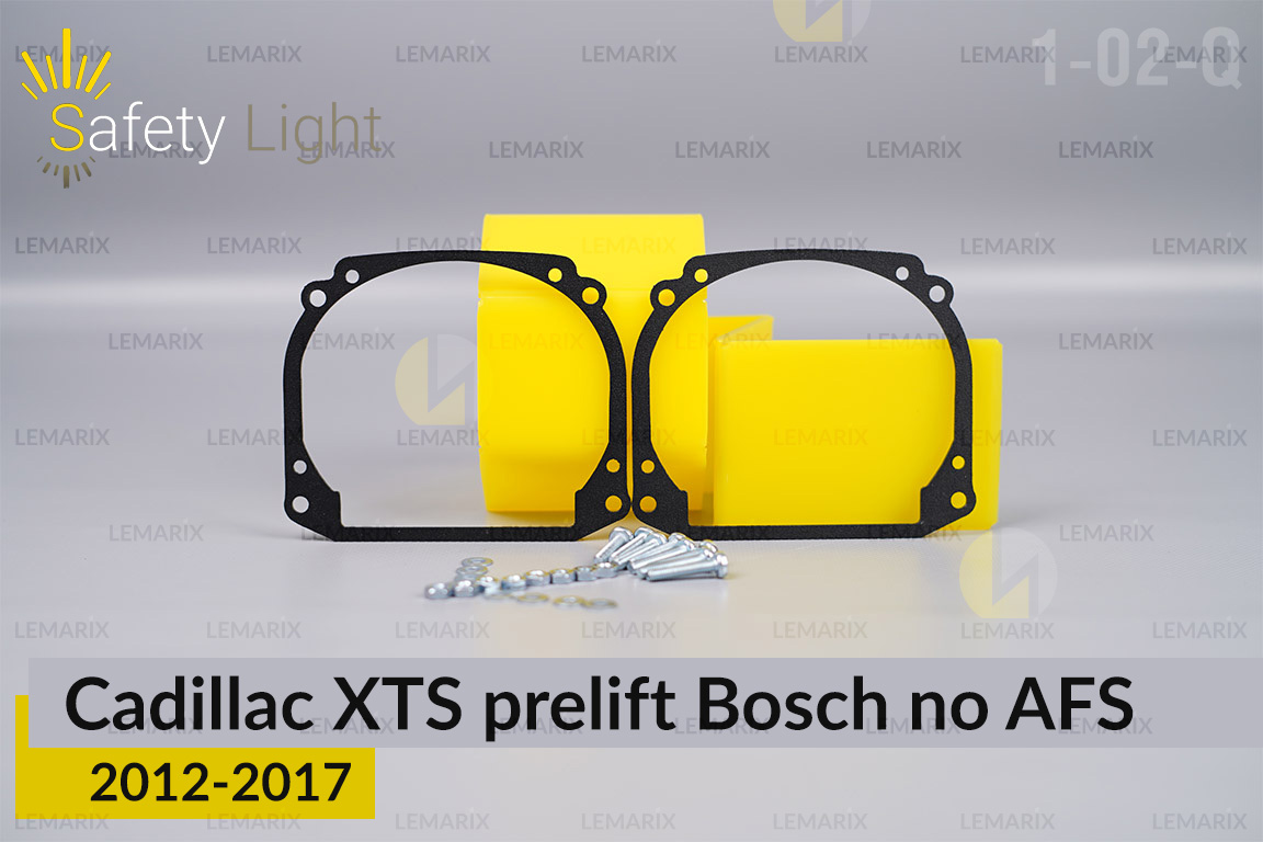 Перехідна рамка для Cadillac XTS Bosch no AFS (2012-2017) дорест