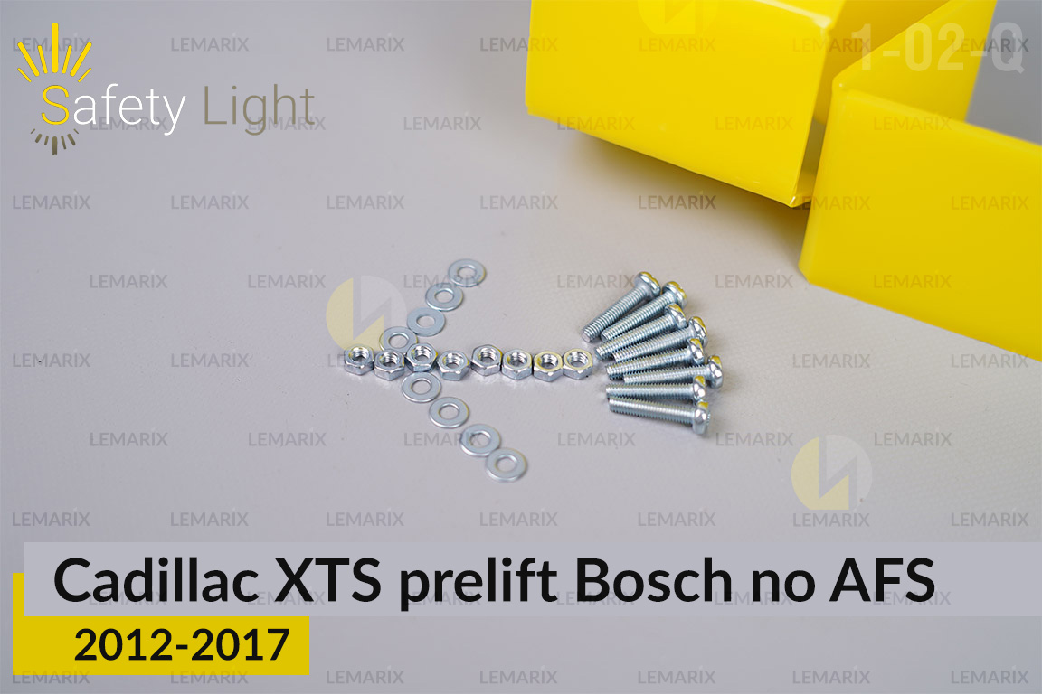 Перехідна рамка для Cadillac XTS Bosch no AFS (2012-2017) дорест