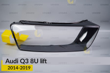 Скло фари Audi Q3 8U (2014-2019) рест праве
