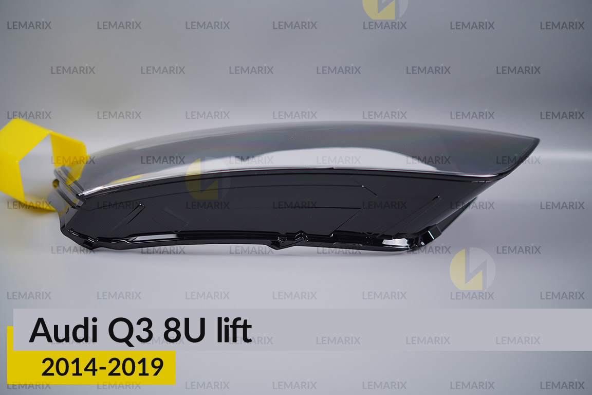 Скло фари Audi Q3 8U (2014-2019) рест праве
