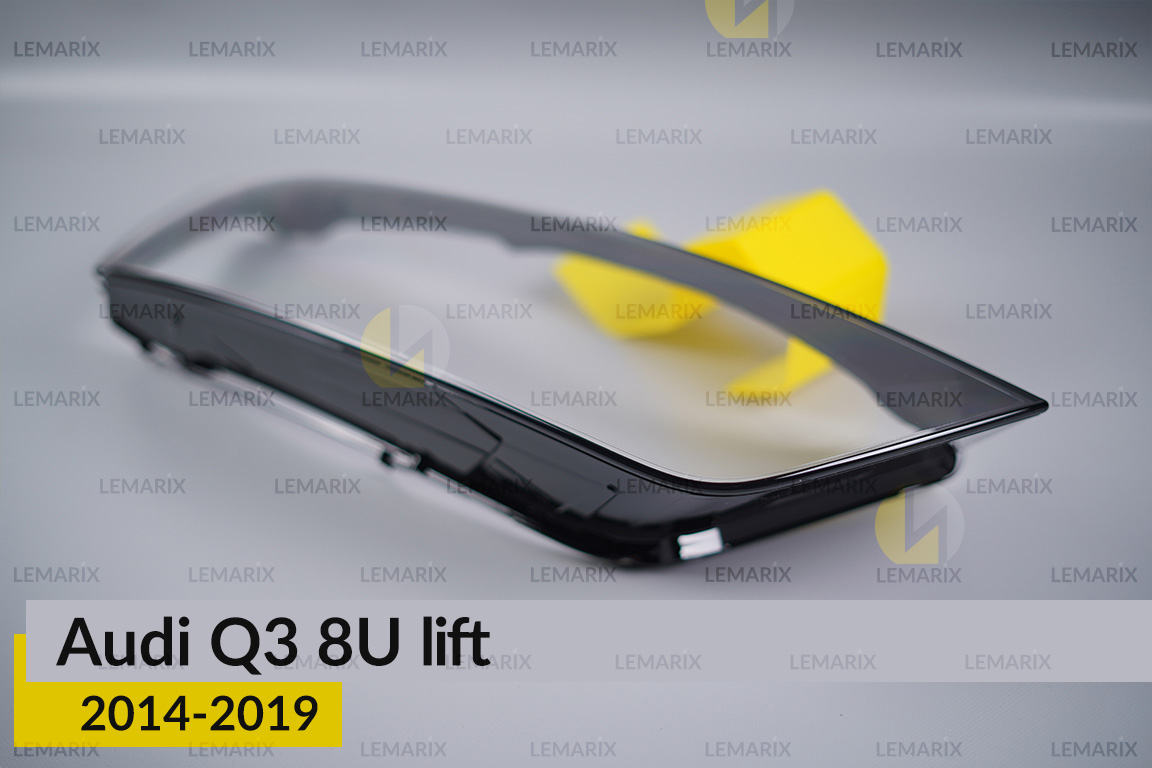 Скло фари Audi Q3 8U (2014-2019) рест праве