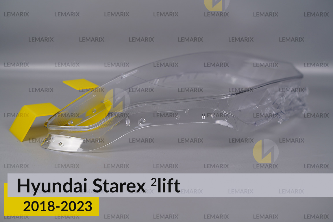 Скло фари Hyundai Starex (2018-2023) 2 рест праве