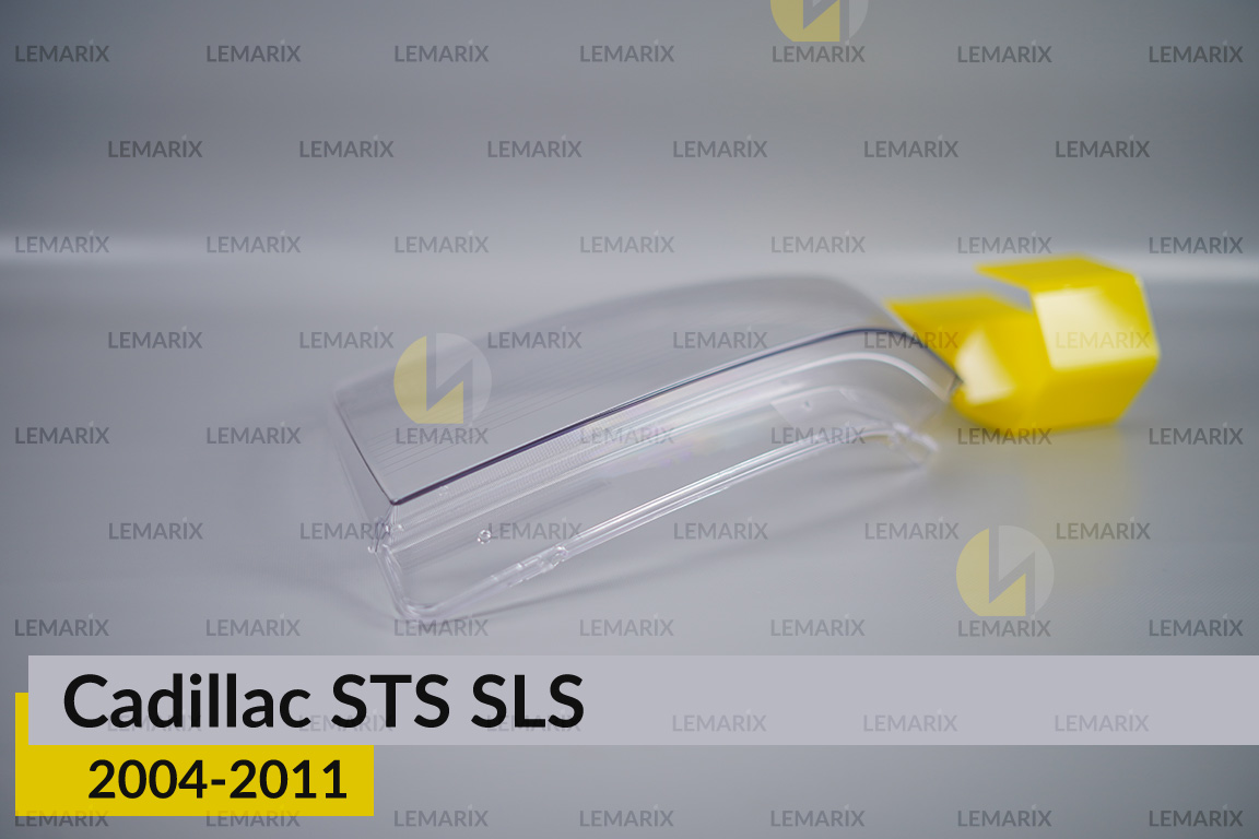 Скло фари Cadillac STS SLS (2004-2011) праве