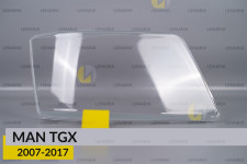 Стекло фары MAN TGX (2007-2017) правое
