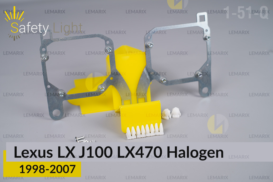 Перехідна рамка для Lexus LX J100 LX470 Halogen (1998-2007)