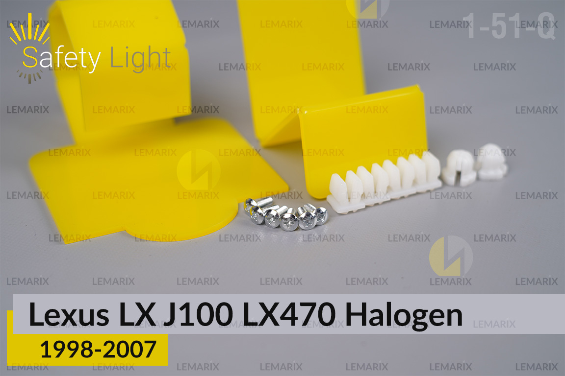 Перехідна рамка для Lexus LX J100 LX470 Halogen (1998-2007)