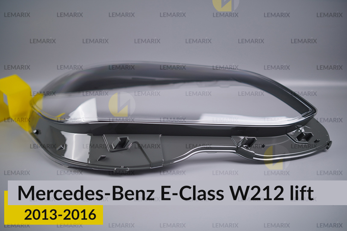 Скло фари Mercedes-Benz E-Class W212 (2013-2016) рест праве