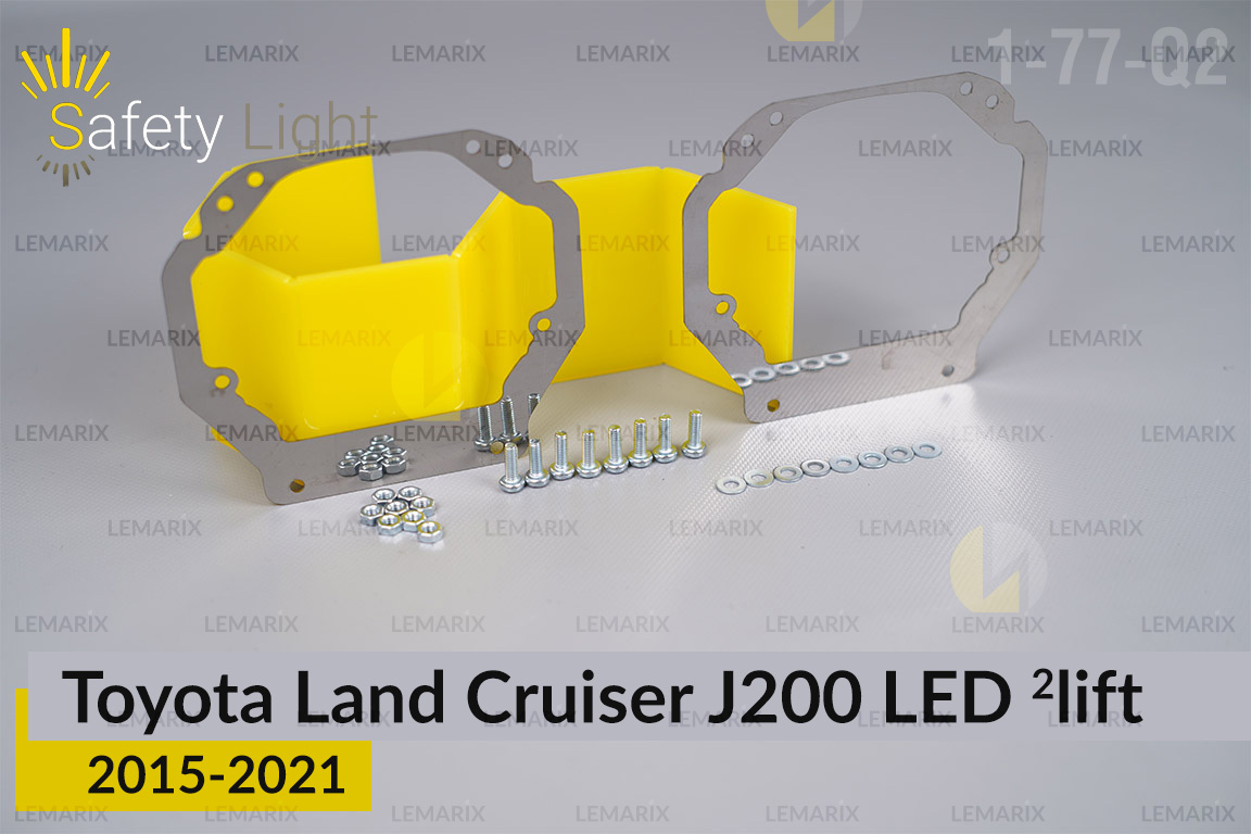 Перехідна рамка для Toyota Land Cruiser J200 LED (2015-2021) 2 рест