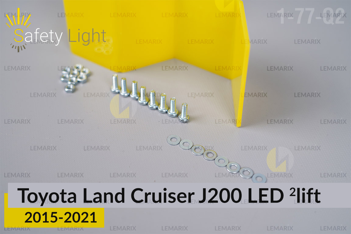 Перехідна рамка для Toyota Land Cruiser J200 LED (2015-2021) 2 рест