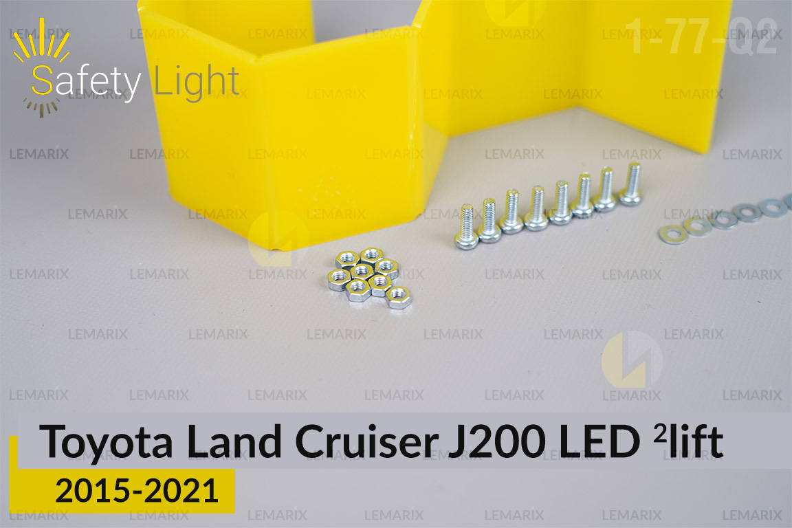 Перехідна рамка для Toyota Land Cruiser J200 LED (2015-2021) 2 рест