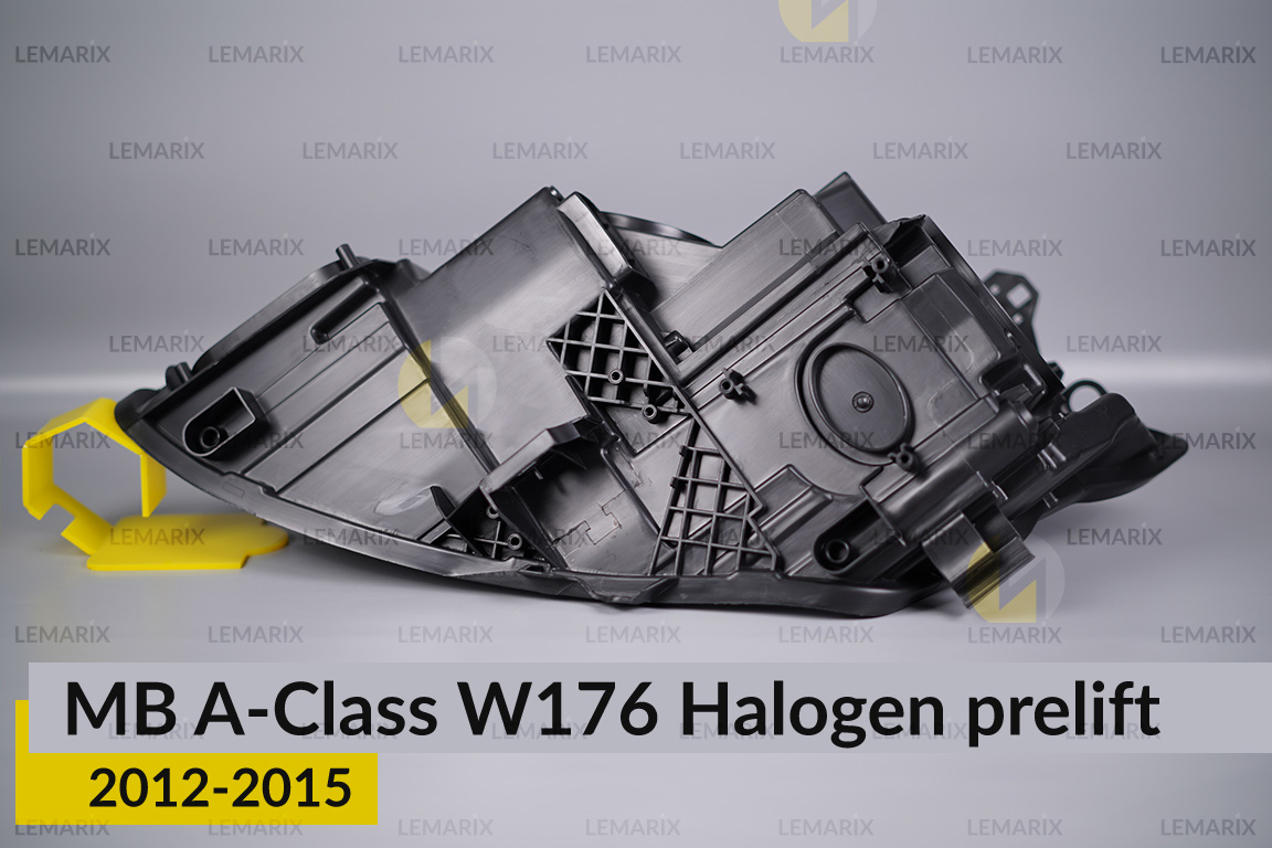 Корпус фари Mercedes-Benz A-Class W176 Halogen (2012-2015) дорест правий