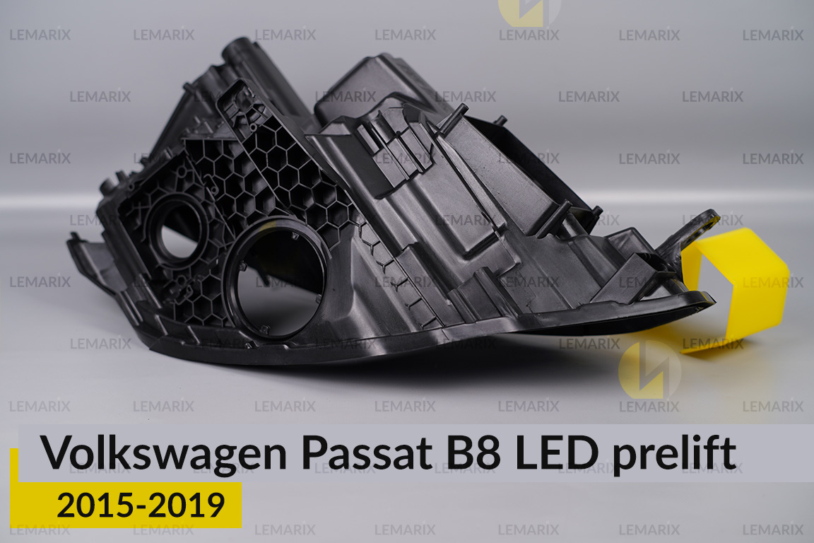 Корпус фари VW Volkswagen Passat B8 LED (2015-2019) дорест лівий
