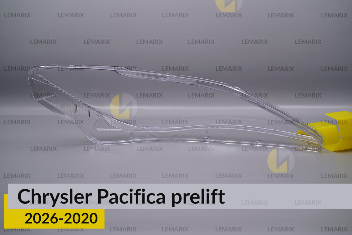 Скло фари Chrysler Pacifica (2016-2020) дорест ліве