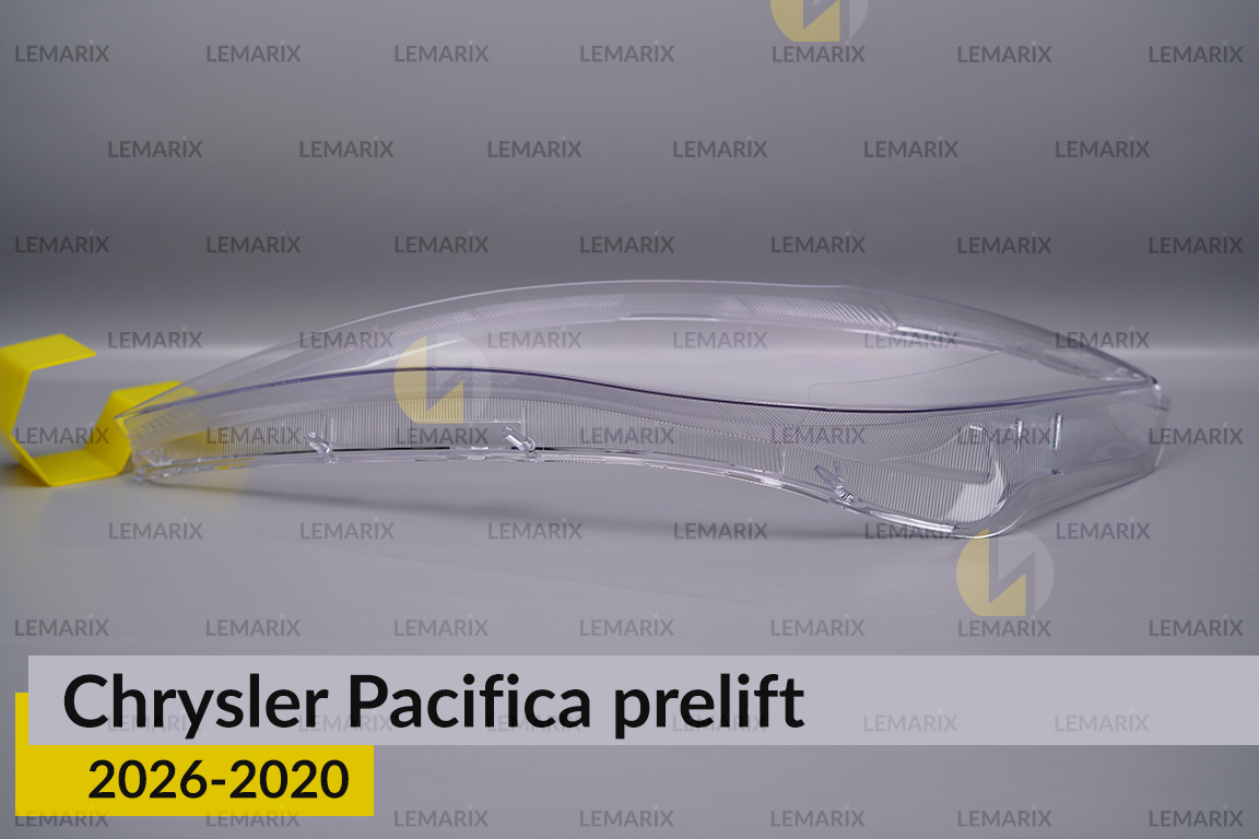 Скло фари Chrysler Pacifica (2016-2020) дорест ліве
