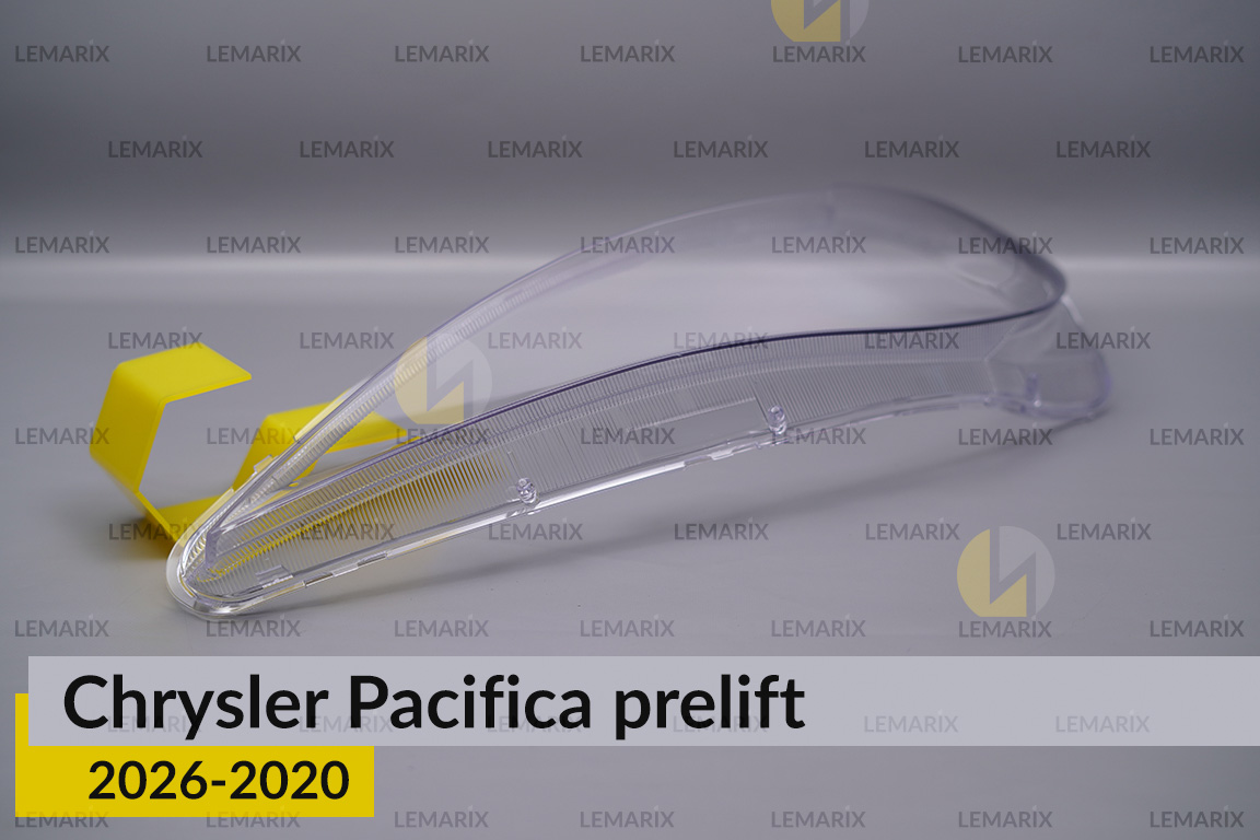 Скло фари Chrysler Pacifica (2016-2020) дорест ліве