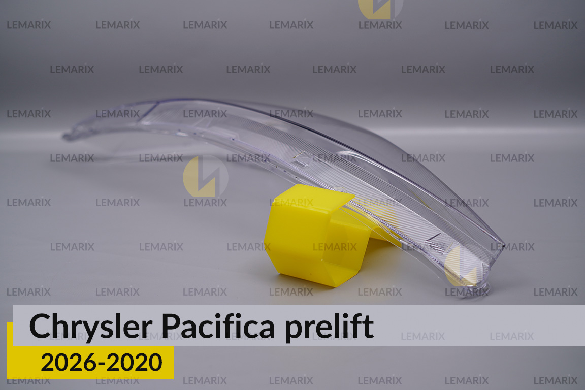 Скло фари Chrysler Pacifica (2016-2020) дорест ліве
