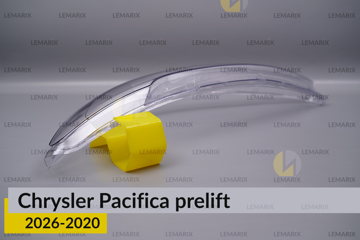 Скло фари Chrysler Pacifica (2016-2020) дорест ліве
