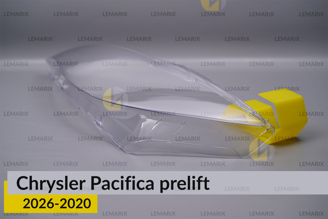 Скло фари Chrysler Pacifica (2016-2020) дорест ліве