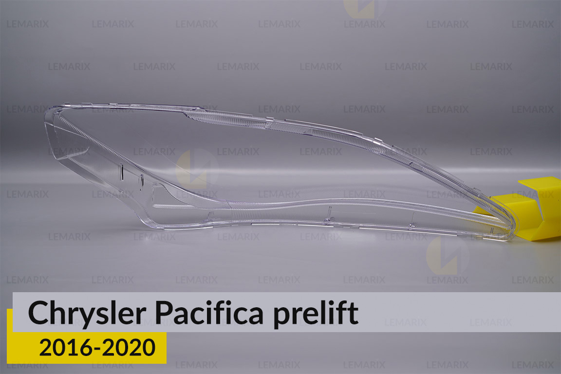 Скло фари Chrysler Pacifica (2016-2020) дорест ліве