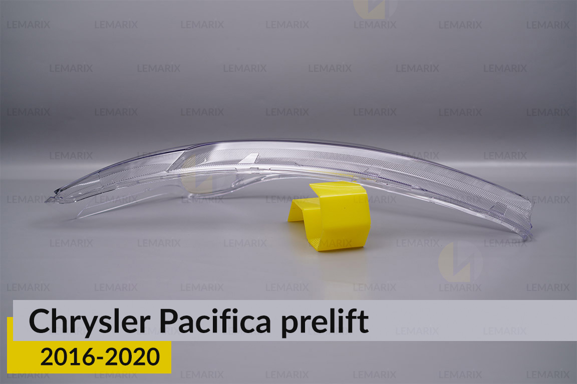 Скло фари Chrysler Pacifica (2016-2020) дорест ліве