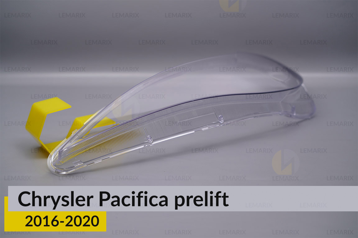Скло фари Chrysler Pacifica (2016-2020) дорест ліве