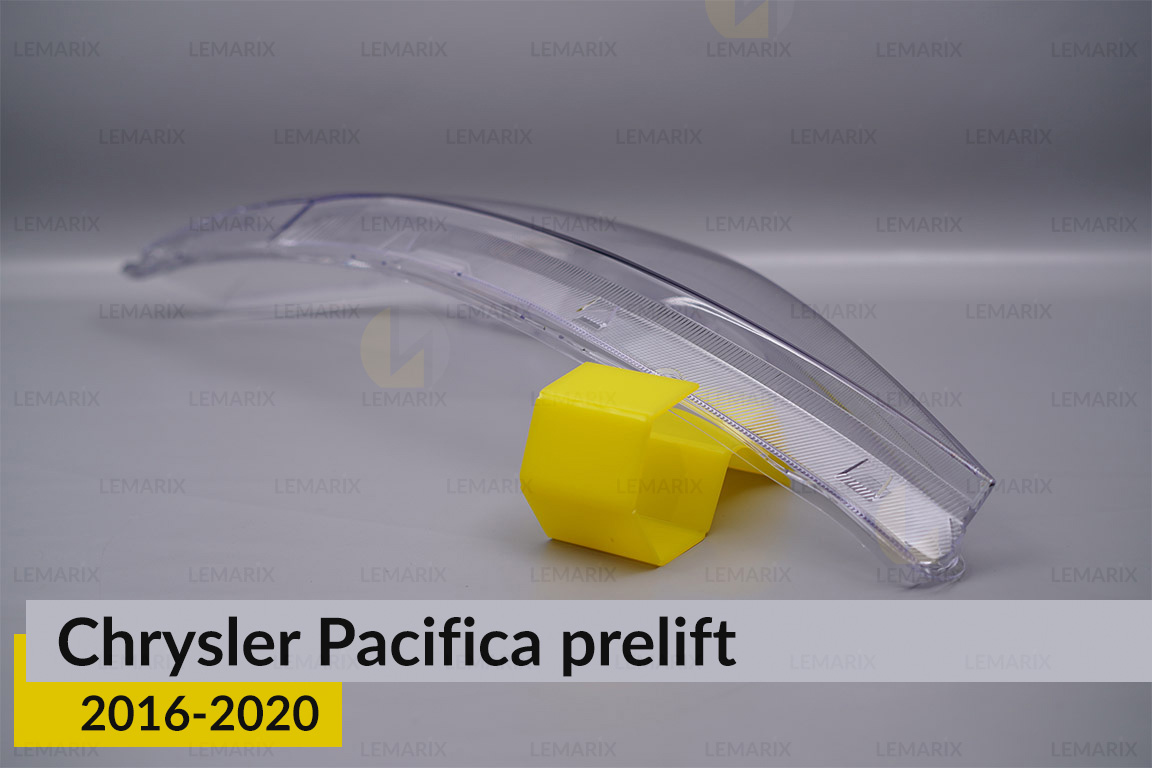 Скло фари Chrysler Pacifica (2016-2020) дорест ліве