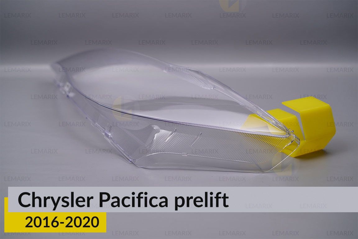 Скло фари Chrysler Pacifica (2016-2020) дорест ліве