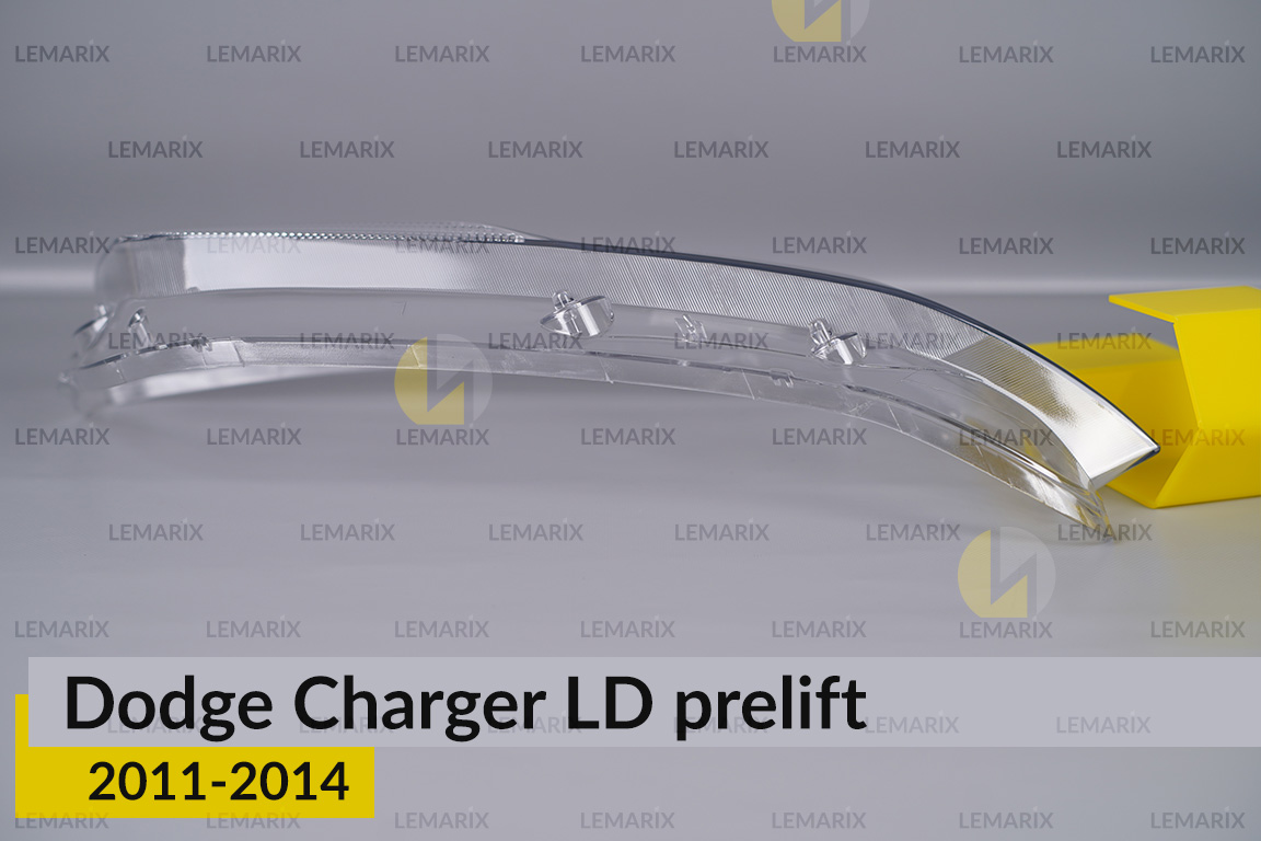 Скло фари Dodge Charger LD (2011-2014) дорест ліве