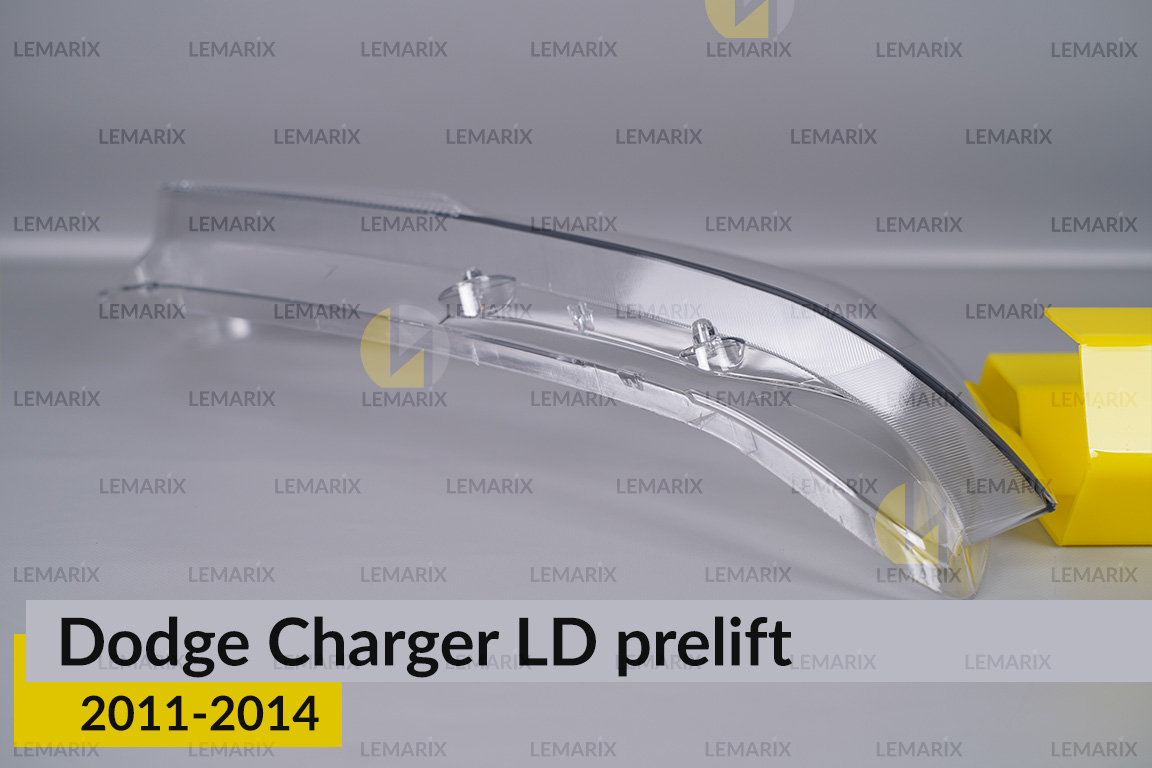 Скло фари Dodge Charger LD (2011-2014) дорест ліве