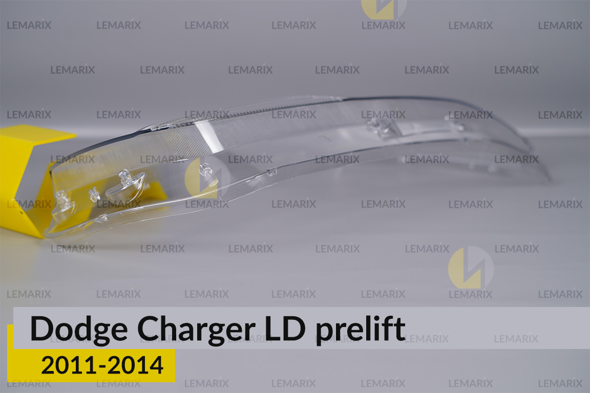 Скло фари Dodge Charger LD (2011-2014) дорест ліве