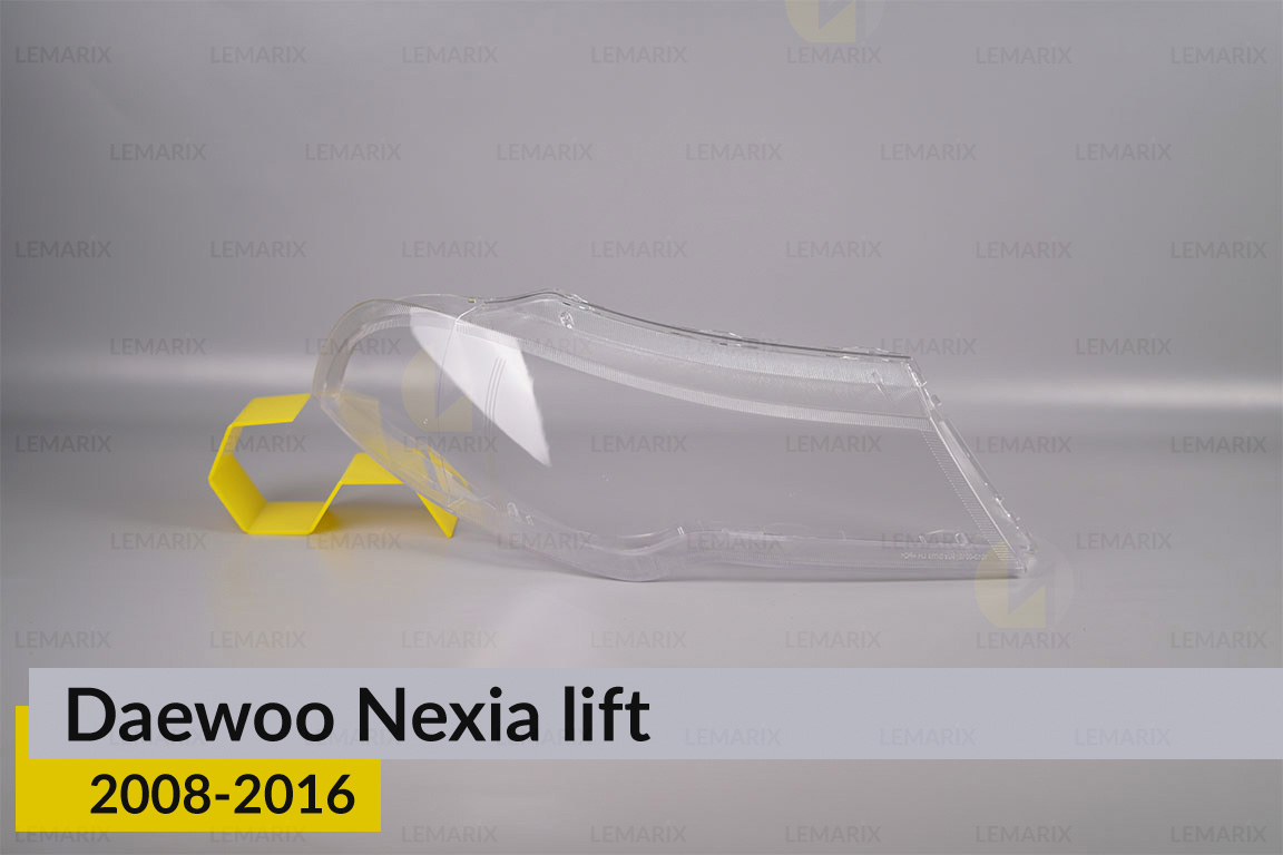 Скло фари Daewoo Nexia (2008-2016) рест праве
