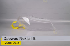 Стекло фары Daewoo Nexia (2008-2016) рест правое