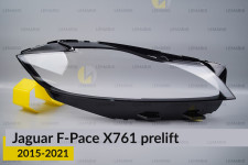Скло фари Jaguar F-Pace X761 (2015-2021) дорест праве