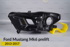 Корпус фари Ford Mustang Mk6 (2013-2017) дорест лівий