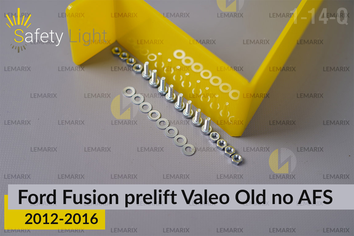 Перехідна рамка для Ford Fusion Valeo old no AFS (2012-2016) дорест