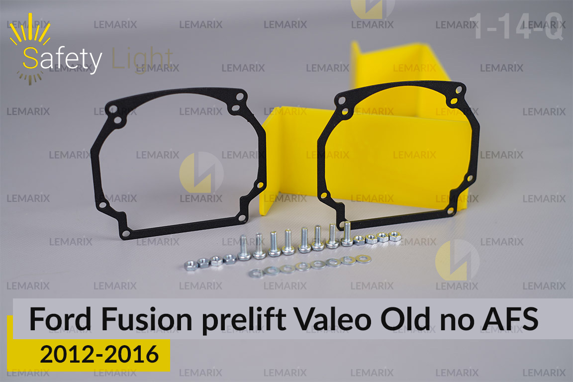 Перехідна рамка для Ford Fusion Valeo old no AFS (2012-2016) дорест