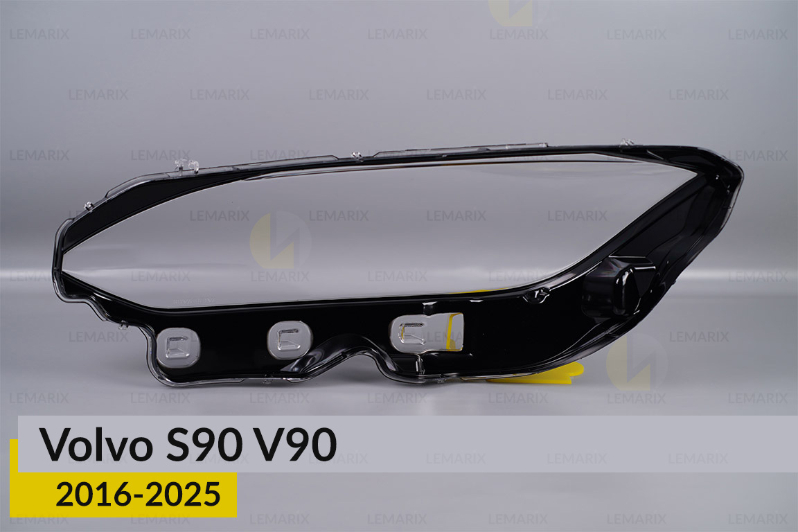 Скло фари Volvo S90 V90 (2016-2025) праве